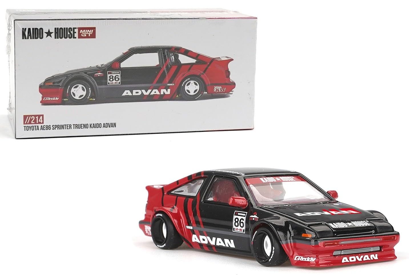 Amazon | 1:64 ダイキャストカー トヨタ AE86 スプリンター Trueno